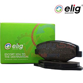 تصویر لنت جلو سمند ملی و دنا الیگ کربن سرامیک elig Brake Pads 2120919815 ZB30 C-ceramic SAMAND EF7 & Dena