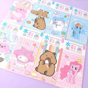 تصویر نقاشی آبرنگی 