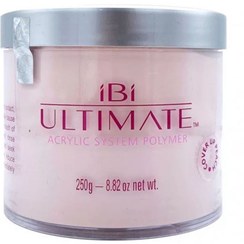 تصویر پودر کاشت ناخن کریستال لاین Ultimate وزن 250 گرم آی بی آی Ibi Ultimate Line Crystal Nail Implant Powder 250 g