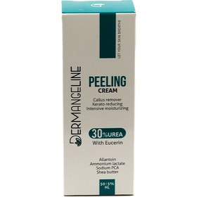 تصویر کرم لایه بردار حاوی اوسرین و اوره 30 درصد درم انجلین 50 میلی لیتر Dermangeline Peeling Cream 30 Percent Urea with Eucerin 50ml