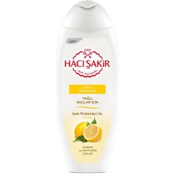 تصویر شامپو حاجی شاکر تقویت کننده و کنترل چربی حاوی عصاره لیمو 500ml Hacı Şakir Hair strengthener Shampoo 500ml