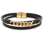 تصویر دستبند چرمی مردانه کارتیر مدل 3007 