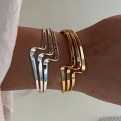 تصویر دستبند سه ردیفه 