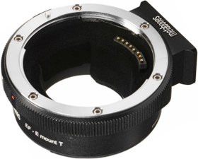 تصویر Canon EF لنز به آداپتور هوشمند Sony E Mount T Mount (Mark V) 