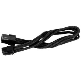 تصویر کابل افزاینده برق کارت‌گرافیک اسلیو سیلوراستون PP07-IDE6B (6 پین) CABLE power SilverStone PP07-IDE6B