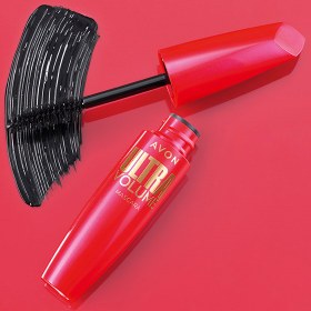 تصویر ریمل اولترا ولوم حجم دهنده و بلند کننده آون Avon avon ultra volume mascara