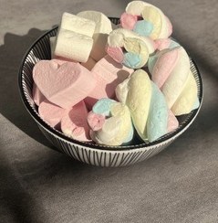 تصویر مارشمالو خشک(پفکی) 