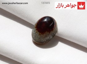 تصویر نگین عقیق باباقوری کد 123993 