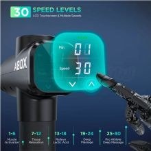 تصویر ماساژور تفنگی شارژی Toncur مدل Hero 1 – با 30 سرعت و 6 سری مجزا Toncur Massage Gun Hero 1 – 30 Speeds, Brushless Motor