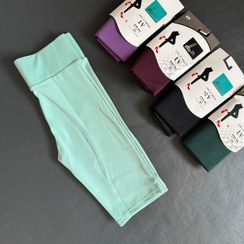 تصویر شلوار بایکر کبریتی سایز ۴۲ رنگ سبزآبی 