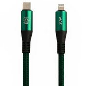 تصویر کابل شارژ پاوربانک آیفون PD جگوار 