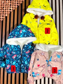 تصویر کاپشن بچه گانه طرح مختلف 