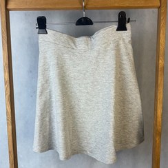 تصویر دامن نخ پنبه طوسی فیلی زنانه برند C&A کد 064 