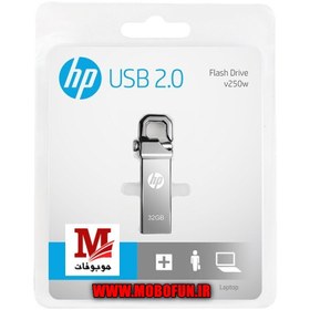 تصویر فلش مموری اچ پی مدل V250W ظرفیت 64 گیگابایت ا HP V250W USB 2.0 Flash Memory - 64GB HP V250W USB 2.0 Flash Memory - 64GB