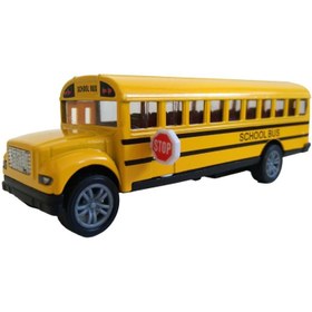 تصویر اتوبوس مدرسه فلزی مدل SB105 