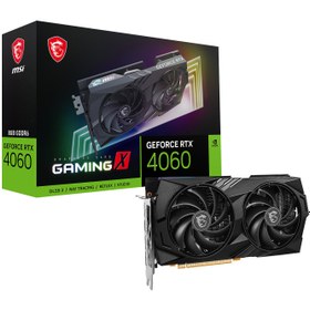 تصویر کارت گرافیک ام اس آی مدل GeForce RTX™ 4060 GAMING X 8G با حافظه 8 گیگابایت MSI GeForce RTX™ 4060 GAMING X 8G Graphics Card