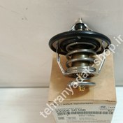 تصویر ترموستات هیوندایی و کیا ازرا ، سانتافه ، وراکروز ، جنسیس ، سورنتو اصلی 255003C100 THERMOSTAT ASSY