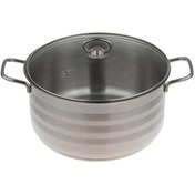 تصویر قابلمه استیل سایز 20 دستی لوکس Destilux Steel pot Destilux size 20