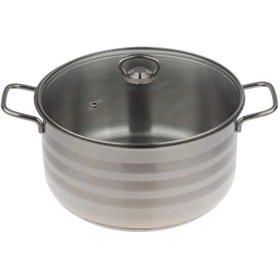 تصویر قابلمه استیل سایز 20 دستی لوکس Destilux Steel pot Destilux size 20