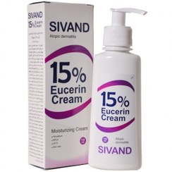 تصویر كرم مرطوب کننده سیوند اوره و اوسرین 15 درصد حجم 150 میلی لیتر Sivand Moisturizing Cream Urea Eucerin %15  150ml
