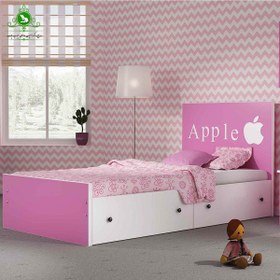 تصویر تخت خواب یک نفره دخترانه مدل اپل - نداشته باشد / نداشته باشد / نداشته باشد 