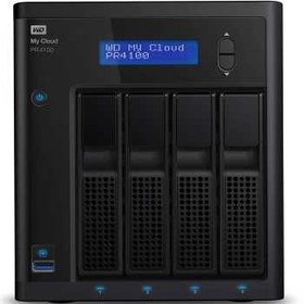 تصویر ذخيره ساز تحت شبکه وسترن ديجيتال مدل WD My Cloud PR4100 WDBNFA0320KBK 4-Bay ظرفيت 32 ترابايت 