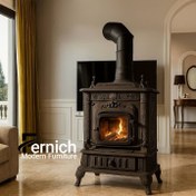 تصویر بخاری گازی چدنی مدل ۱۰۱ کلاسیک 