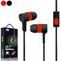 تصویر هدفون سیمدار میکروفن دار BASS ME-520 