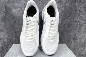 تصویر کفش کتونی سایز بزرگ نایک مردانه سفید - ۴ nike big shoes white