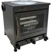 تصویر تنور گازی مبتکر رنگی کوره‌ای ساج دار(2سینی) TG128 