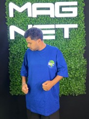 تصویر تیشرت لش MACآبی 