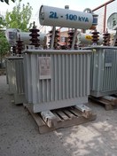 تصویر ترانسفورماتور 100kva کم تلفات ردیف 20 برند ایران ترانسفو transformer