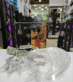 تصویر ریسه ماه و ستاره LED 