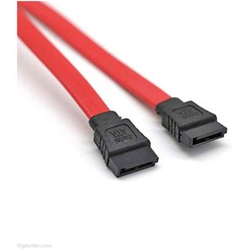 تصویر کابل دیتا 2 SATA طول 40 سانتی متر SATA 2 Data Cable 40cm