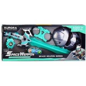 تصویر ست ماسک و شمشیر Space Weapon 