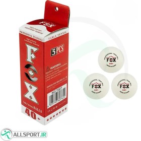 تصویر توپ پینگ پونگ 7 ستاره فوکس Fox 