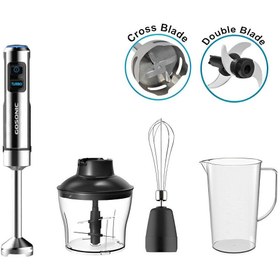 تصویر گوشت کوب سه کاره گوسونیک مدل GSB-843 ا Gosonic GSB-843 Hand Blender Gosonic GSB-843 Hand Blender