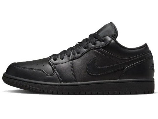 Jordan 1 on sale all black low