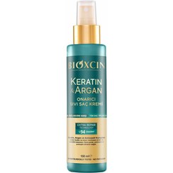 تصویر اسپری نرم کننده و ترمیم کننده بیوکسین حاوی کراتین و آرگان Bioxcin Keratin Argan Onarici Sivisac Kremi 150ml