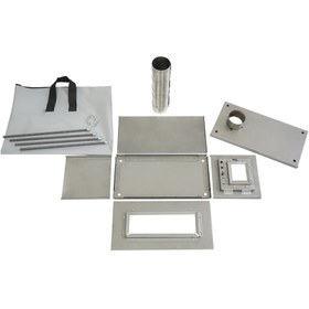 تصویر بخاری استیل تاشو سفری بخاری استیل تاشو قابل استفاده در چادر کمپ