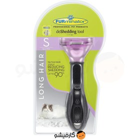 Furminator long hair sale deshedding tool for cats