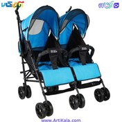 تصویر كالسكه دوقلو مدل DIBA PLUS دلیجان Delijan Stroller Twin Diba Plus Model