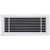 تصویر دریچه خطی ۳۰ درجه بدون دمپر داکت اسپلیت 30 degree linear valve without split duct damper