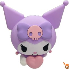 تصویر چراغ خواب سیلیکونی طرح کرومی کد (4176) Silicone night light, chrome design, code (4176)