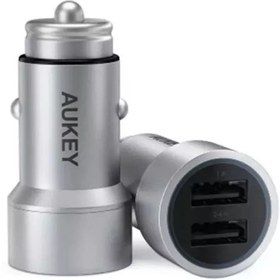 تصویر شارژر فندکی دوپورت آکی Aukey CC-S8 Car Charger 