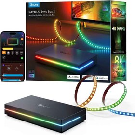 تصویر Govee AI Sync Box 2 with Backlight for 55-65 inch TV 