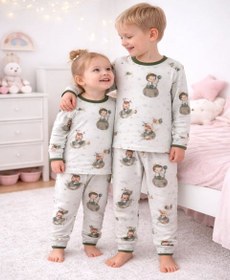 تصویر Kids Lounge Wear Set Ages 1–6 | Premium Cotton-Polyester + Installment Purchase 