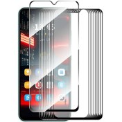 تصویر گارد محافظ صفحه نمایش انکای پرنس، 10 عددی برای ویوو Y22 4G، فول اسکرین، فوق شفاف، چاپ ابریشمی 