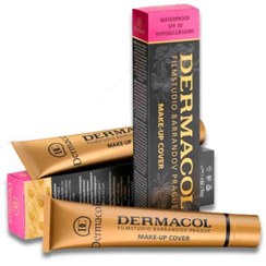 تصویر کرم پودر میکاپ کاور درماکول(فول کاور )DERMACOL MAKEUP COVER 