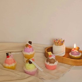 تصویر شمع اسکوپ بستنی ۲ 